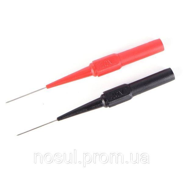 Наконечники / иглы 30V/1A (79 cм) для щупов измерительные остроконечные для тестера осциллографа, 2 шт 6001 фото