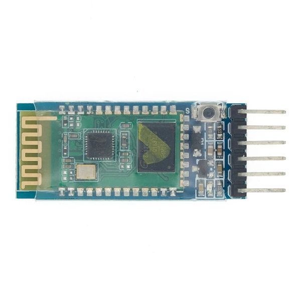 Bluetooth модуль HC-06-new RS232 (BC41C) 4-pin приймач-передавач з антеною, на підкладці інтерфейс Arduino блютуз 3701-2 фото