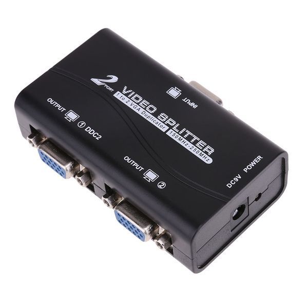Сплітер VGA 2 портовий #2 активний 220 В (250 MHZ), (1 вхід &mdash; 2 виходи) 3801 фото