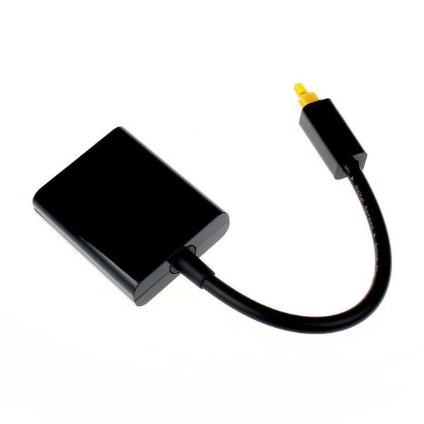 Спліттер роздільник каналу Toslink 1х2 на 2 виходи оптичний пасивний Optical Fiber Audio&nbsp;Optical Fiber Audio Male Female Splitter 3381 фото
