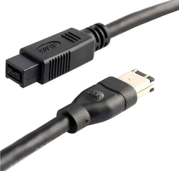 Кабель FireWire iLINK IEEE 1.8 м 1394a (6-pin) 400 male "папа" - FireWire 800 IEEE 1394b (9-pin) male "папа"&nbsp; Кабель призначений для під'єднання пристроїв з інтерфейсом FireWire 400 (IEEE 1394a, 6-контактний) до пристроїв із більш новим і швидким інтерфей 2572-3 фото
