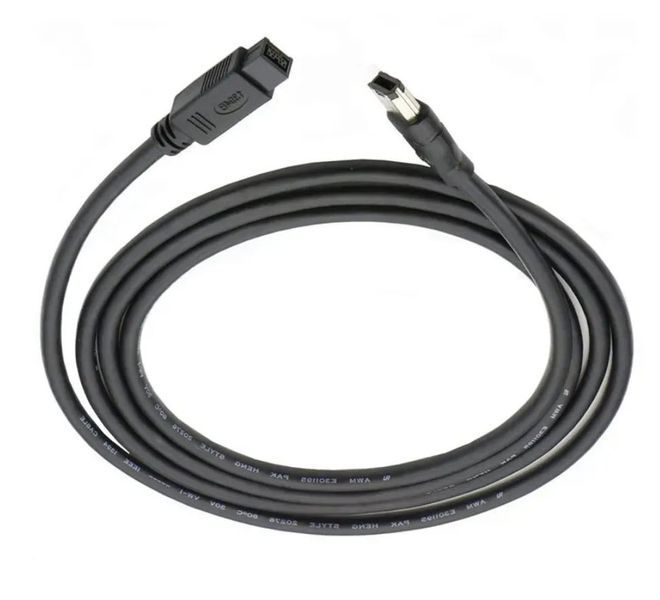 Кабель FireWire iLINK IEEE 1.8 м 1394a (6-pin) 400 male "папа" - FireWire 800 IEEE 1394b (9-pin) male "папа"&nbsp; Кабель призначений для під'єднання пристроїв з інтерфейсом FireWire 400 (IEEE 1394a, 6-контактний) до пристроїв із більш новим і швидким інтерфей 2572-3 фото