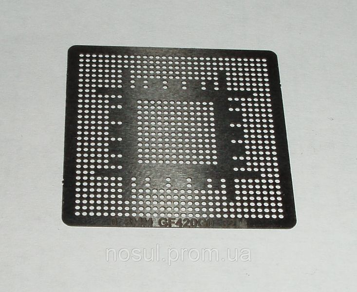 BGA шаблоны Nvidia 0.6 mm GF 420GO-32M трафареты для реболла реболинг набор восстановление пайка ремонт прямо 4052 фото