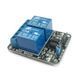 Модуль реле 5V 2 канальний Arduino ARM AVR PIC DSP Electronic 10A SainSmart Relay Module Shield Модуль мо 2021 фото 1