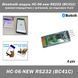 Bluetooth модуль HC-06-new RS232 (BC41C) 4-pin приймач-передавач з антеною, на підкладці інтерфейс Arduino блютуз 3701-2 фото 1
