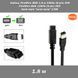 Кабель FireWire iLINK IEEE 1.8 м 1394a (6-pin) 400 male "папа" - FireWire 800 IEEE 1394b (9-pin) male "папа"&nbsp; Кабель призначений для під'єднання пристроїв з інтерфейсом FireWire 400 (IEEE 1394a, 6-контактний) до пристроїв із більш новим і швидким інтерфей 2572-3 фото 1