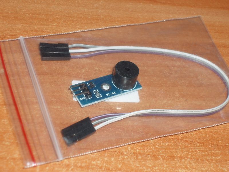 YL-44 Buzzer Module модуль динамик пьезо пищалка Arduino зуммер 3484 фото