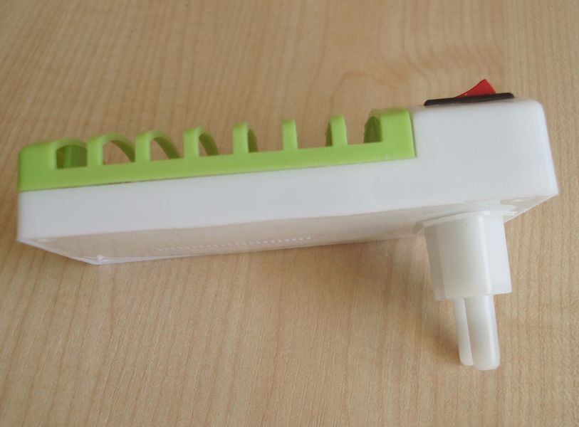 Електричний LED відлякувач комарів, комах, мух, 220 В, 1 Вт 4867 фото