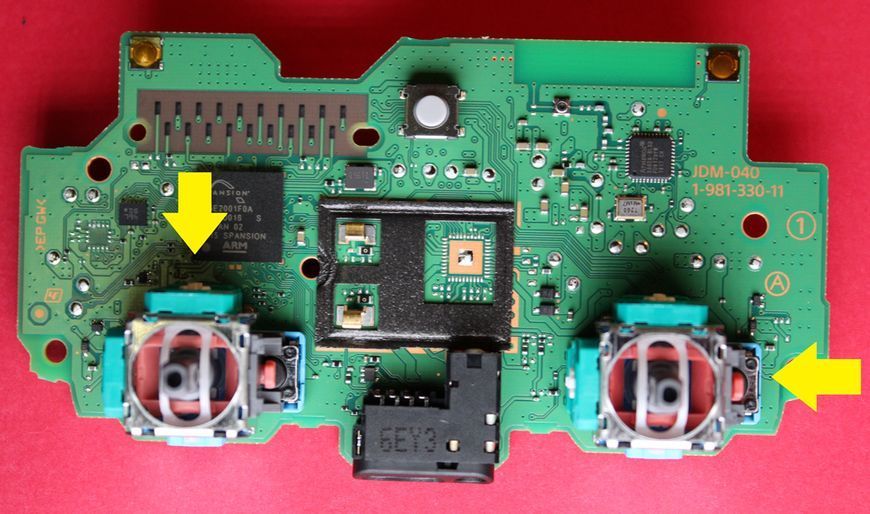 ALPS Модуль 3D Analog для PS4 Sony (3 pin, оригинал) Module Replacement Controller Joystick Analog Thumb Stick 7386 фото