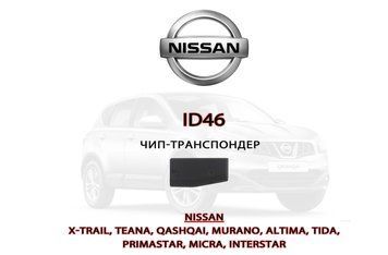 ID46 (PCF7936, PCF7946, PCF7952) підготовка чипа для прописування NISSAN Altima Murano Qashqai Teana на базі X-Trail 5753 фото