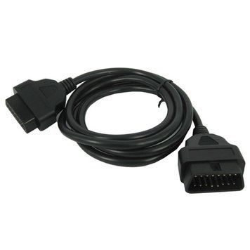 Диагностика 16 pin OBD 2 ELM кабель удлинитель переходник 1.5 м папа adapter connector car extender Удлините 2056 фото