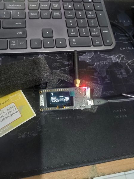 LILYGO TTGO v2.1 LoRa32 SX1278 ESP32 (433...470 Mhz 14 dBm 9.9 mA) модель T3 (версия Lora 1.6.1 вторая ревизия 6932 фото