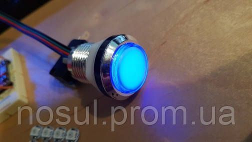 Модуль светодиодный (микросхема-драйвер) WS2812B адрессный 5V LED v1.0 SMD 5050 (черная основа) Chip & Heatsin 5169 фото