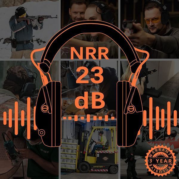 Наушники тактические ZOHAN PROHEAR Machete 066 Black (EM026)  Ear Protection Electronic Hearing Protection Sparta Active Protector  Наушники с активным шумодавом Zohan PROHEAR Machete 066 Black предназначены для автоматического блокирования звука с уровне 6667 фото
