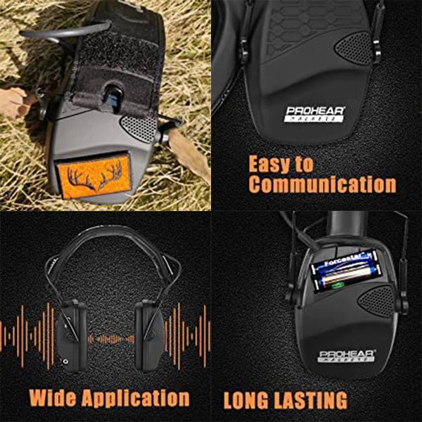 Наушники тактические ZOHAN PROHEAR Machete 066 Black (EM026)  Ear Protection Electronic Hearing Protection Sparta Active Protector  Наушники с активным шумодавом Zohan PROHEAR Machete 066 Black предназначены для автоматического блокирования звука с уровне 6667 фото