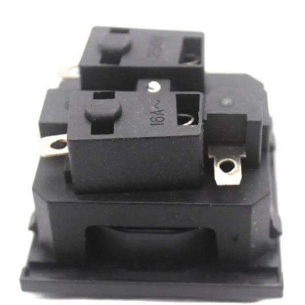 Розетка E-009 EU AC PDU UPS вбудована Євро для інвертора безперебійника Embedded electrical Panel Receptacl 6892-2 фото