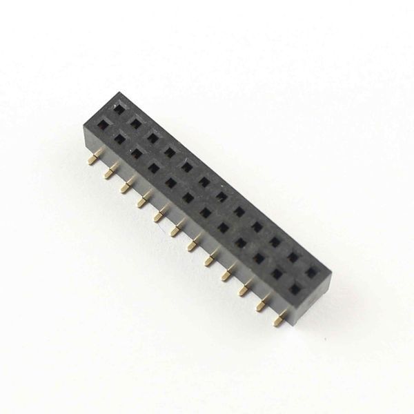 SMT SMD конектор крок 2.0 mm 2*12 pin тип: мама 4835 фото