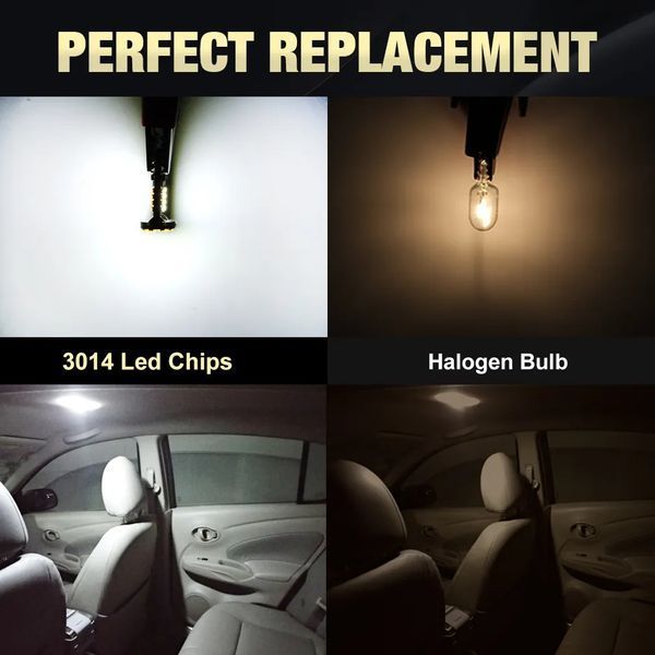 W5W T10 Led 400L 6000K 3014/*26 1W (білий) лампа світлодіодна автомобільна Can Bus VW Nissan BMW Mazda Chevrolet Audi Infiniti Ki 7577 фото