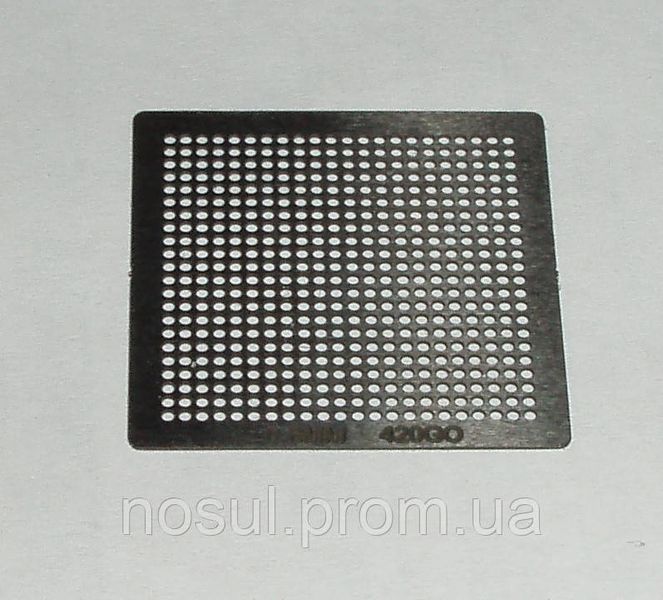 BGA шаблоны Nvidia 0.6 mm 4200GO трафареты для реболла реболинг набор восстановление пайка ремонт прямого 4053 фото