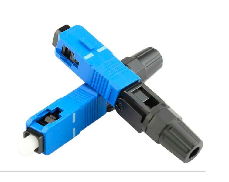 Швидкий конектор SC/UPC для кабелю FTTH фаст-конектор Fast connector швидкий монтаж кабель&nbsp;одномод оптиче 4587 фото
