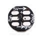 Модуль светодиодный (микросхема-драйвер) WS2812B адрессный 5V LED v1.0 SMD 5050 (черная основа) Chip & Heatsin 5169 фото 3