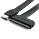 Адаптер eSATA (Power eSATA + USB) -> SATA (22 pin) Кабель перехідник есата юсб на серіал Serial ATA для жорстких дисків 2.5" комбо 3230 фото 1