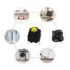 Kailh DC12V 50mA Mute кнопка SMD тактова 6*6*7.3 мм (Yellow) Mute Button Silent Switch Wireless Mouse 7815 фото 5