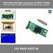 RAID SAS/SATA/SSD контроллер LSI 9207-8i 6Gbs HBA P20 IT Mode For ZFS FreeNAS unRAID Controller Card Expander 8030 фото 1