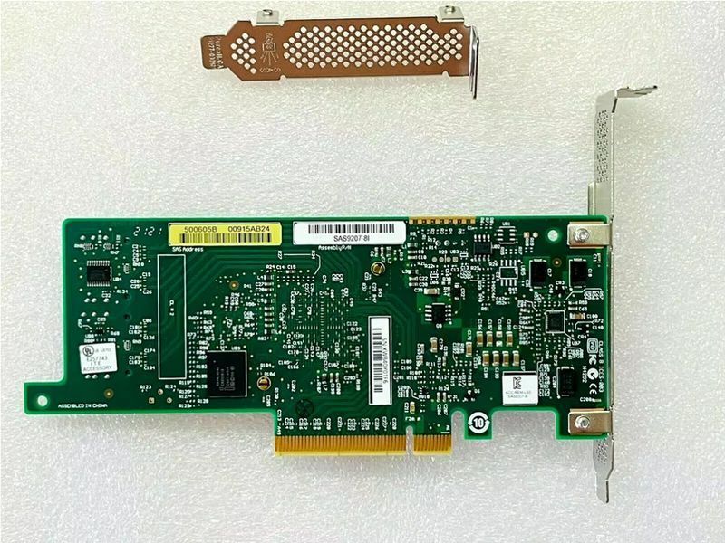 RAID SAS/SATA/SSD контроллер LSI 9207-8i 6Gbs HBA P20 IT Mode For ZFS FreeNAS unRAID Controller Card Expander 8030 фото